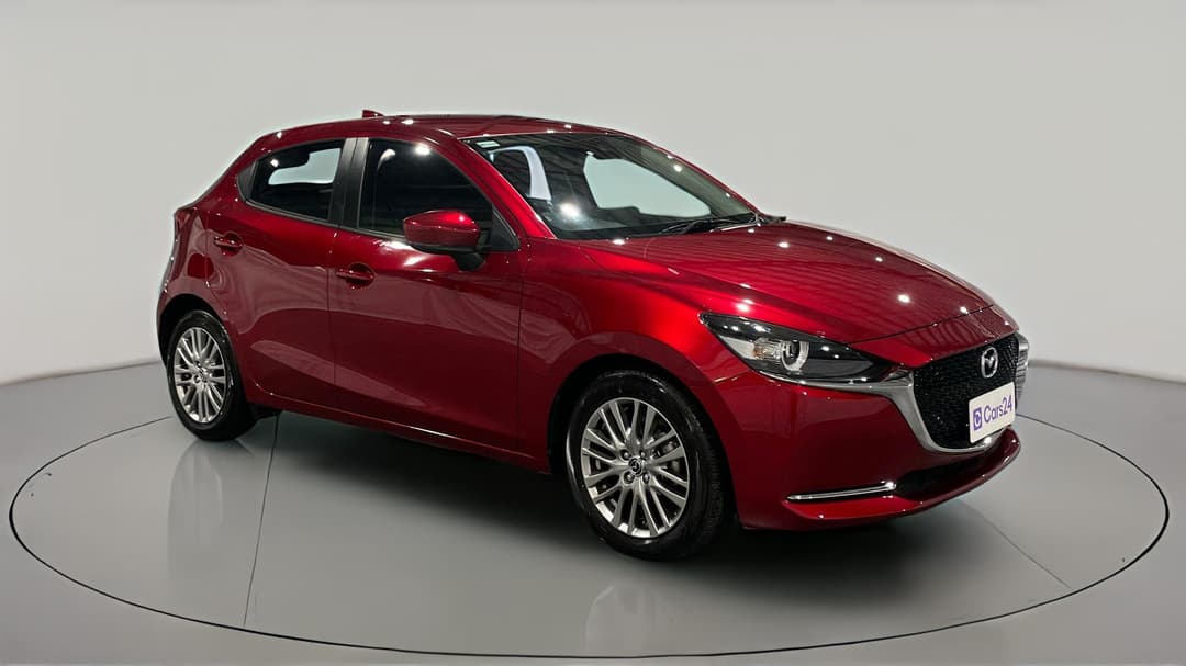 2022 Mazda Mazda2 G15 Evolve, Automatic, 20250 km, Right Front Diagonal (45- Degree) View
