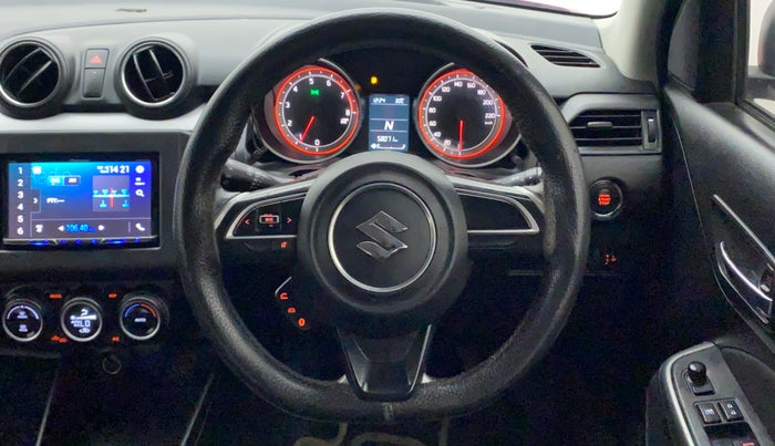 2018 Maruti Swift ZXI AMT, Petrol, Automatic, 58,119 km, Steering Wheel Close Up