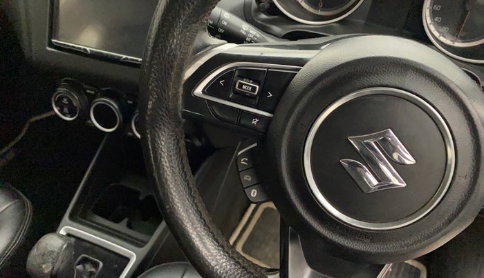 2018 Maruti Swift ZXI AMT, Petrol, Automatic, 58,119 km, Steering wheel - Phone control not functional