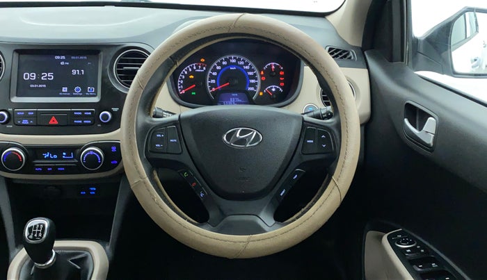 2018 Hyundai Grand i10 ASTA 1.2 KAPPA VTVT, Petrol, Manual, 53,287 km, Steering Wheel Close-up