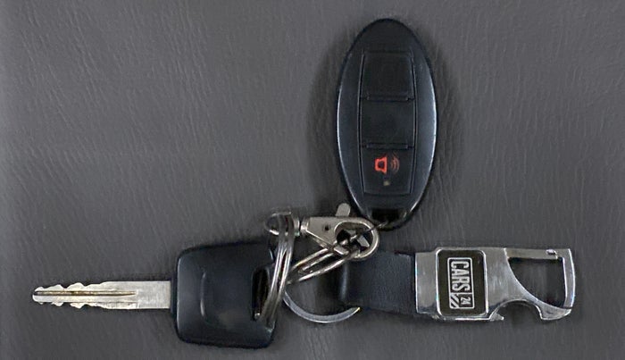 2016 Datsun Go Plus T, Petrol, Manual, 52,915 km, Key Close Up