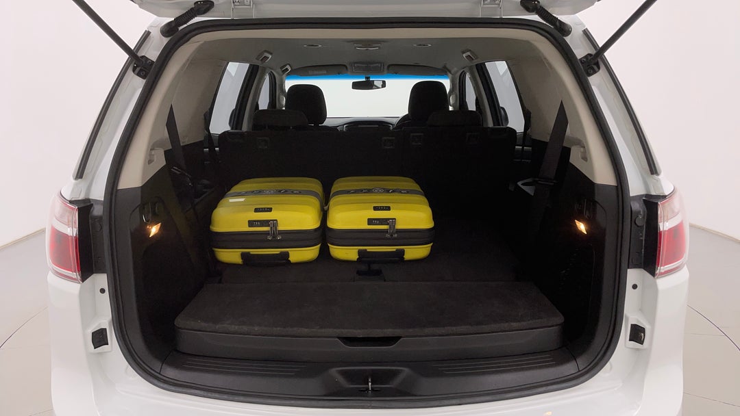 Boot Inside View with Luggage