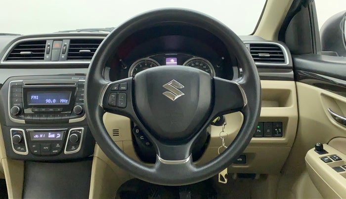 2015 Maruti Ciaz VXI PLUS, Petrol, Manual, 56,914 km, Steering Wheel Close Up