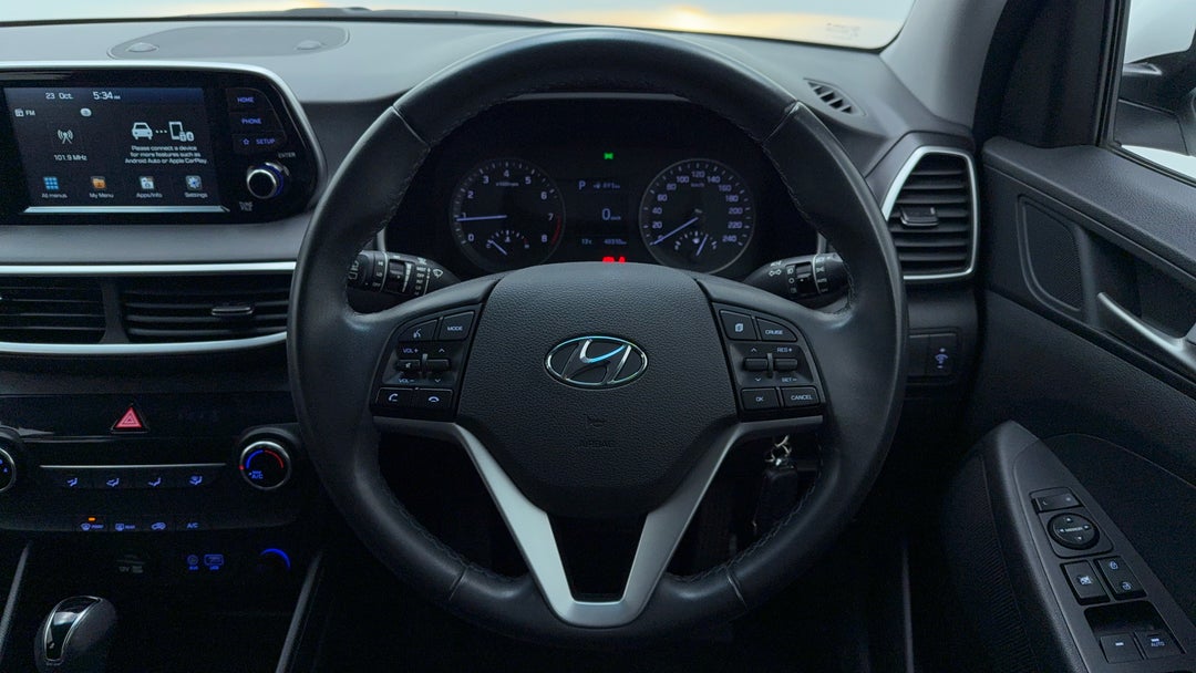 Steering Wheel Close-up