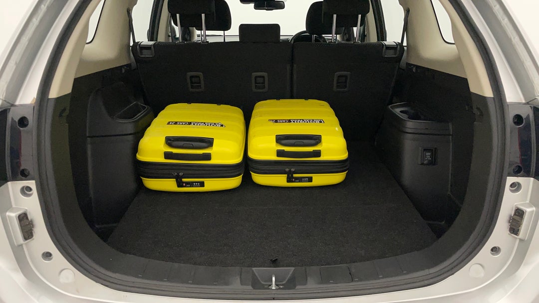 Boot Inside View with Luggage