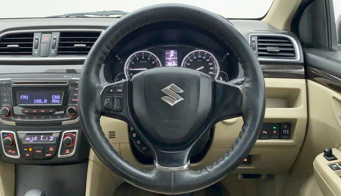 2018 Maruti Ciaz ZETA 1.4  AT PETROL, Petrol, Automatic, 85,512 km, Steering Wheel Close Up