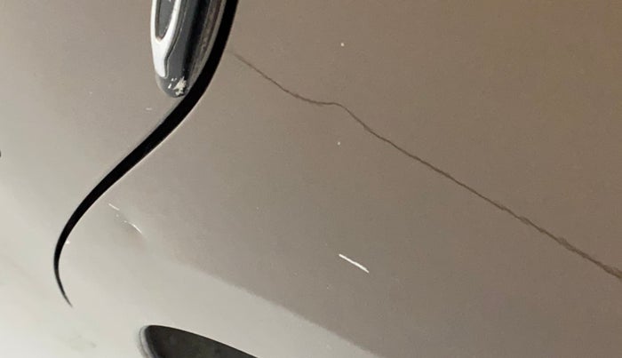 2018 Maruti Ciaz ZETA 1.4  AT PETROL, Petrol, Automatic, 85,512 km, Left quarter panel - Slightly dented