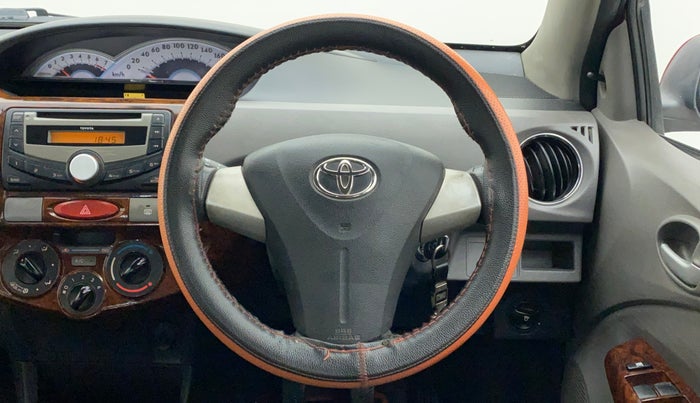2011 Toyota Etios Liva V, Petrol, Manual, 27,013 km, Steering Wheel Close Up