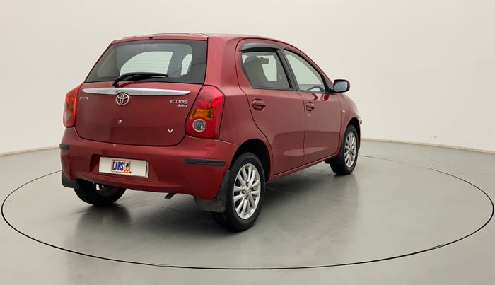 2011 Toyota Etios Liva V, Petrol, Manual, 27,013 km, Right Back Diagonal