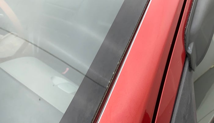 2011 Toyota Etios Liva V, Petrol, Manual, 27,013 km, Left A pillar - Paint is slightly faded