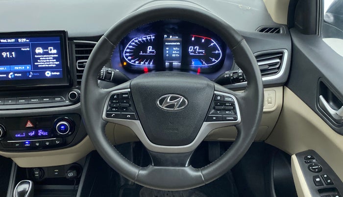 2020 Hyundai Verna SX 1.5 CRDI AT, Diesel, Automatic, 44,500 km, Steering Wheel Close Up