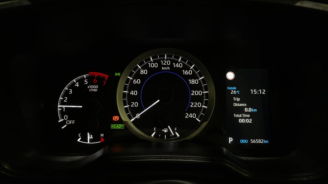 2021 Toyota Corolla Ascent Sport Hybrid, Automatic, 56582 km, Odometer View