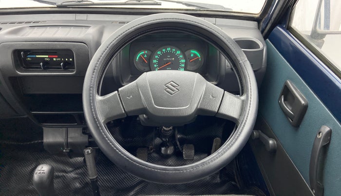 2019 Maruti OMNI E STD, Petrol, Manual, 3,768 km, Steering Wheel Close Up