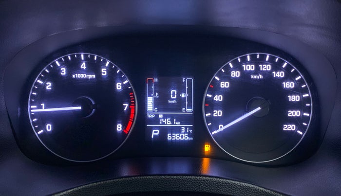 2018 Hyundai Creta 1.6 SX AT PETROL, Petrol, Automatic, 63,972 km, Odometer Image