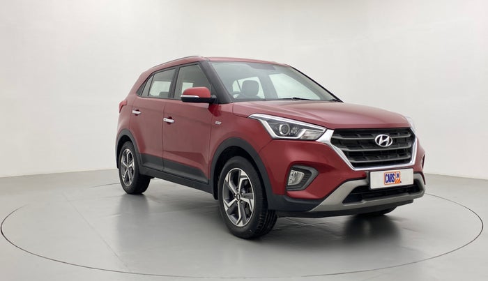 2018 Hyundai Creta 1.6 SX AT PETROL, Petrol, Automatic, 63,972 km, Right Front Diagonal