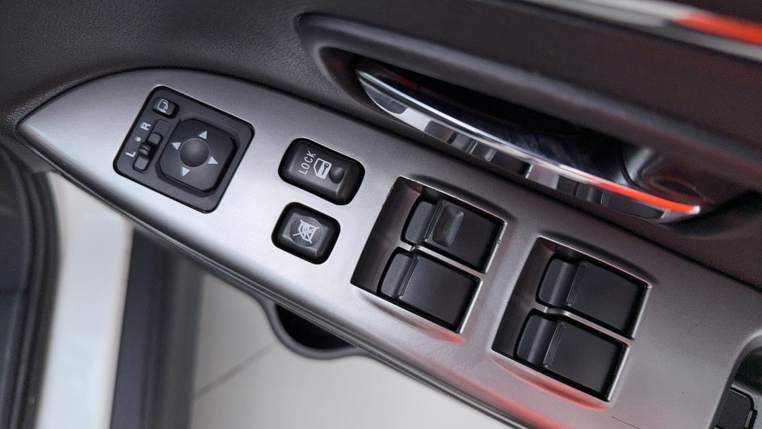 Drivers Side Door Panel Controls
