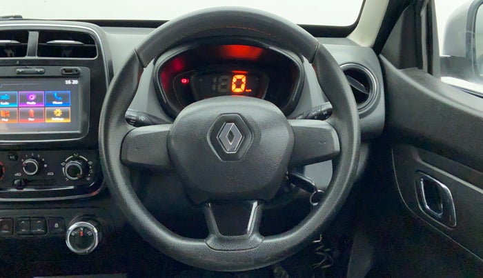2018 Renault Kwid RXT 1.0 EASY-R AT OPTION, Petrol, Automatic, 67,850 km, Steering Wheel Close Up