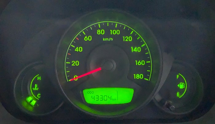 2016 Hyundai Eon D LITE PLUS(O), Petrol, Manual, 43,717 km, Odometer Image