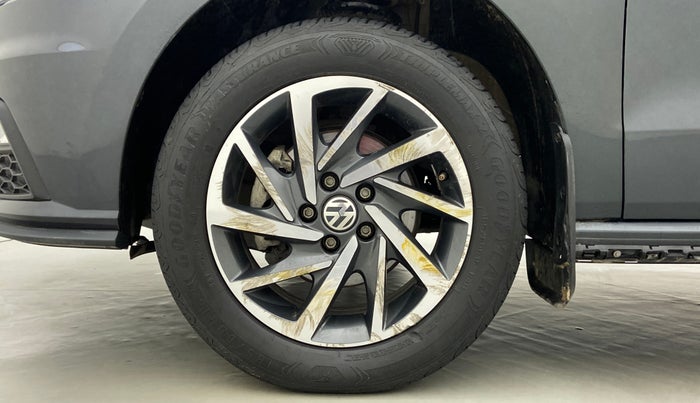 2021 Volkswagen Polo COMFORTLINE 1.0 TSI MT, Petrol, Manual, 13,703 km, Left Front Wheel