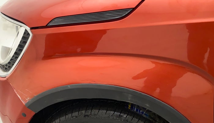 2017 Maruti IGNIS ZETA 1.2 AMT, Petrol, Automatic, 58,122 km, Left fender - Minor scratches