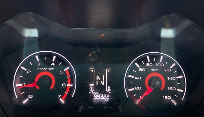 2016 Mahindra Kuv100 K6 5 STR, Petrol, Manual, 99,386 km, Odometer Image