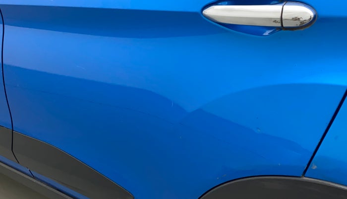 2018 Tata NEXON XM PETROL, Petrol, Manual, 1,01,823 km, Rear left door - Minor scratches
