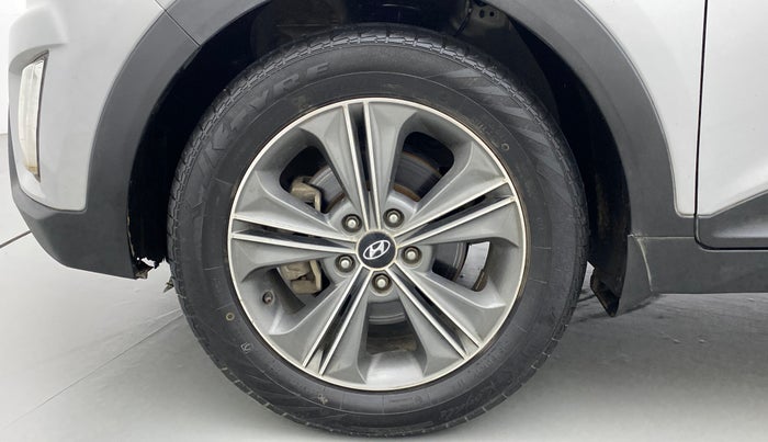 2016 Hyundai Creta SX PLUS AT 1.6 DIESEL, Diesel, Automatic, 1,01,807 km, Left Front Wheel