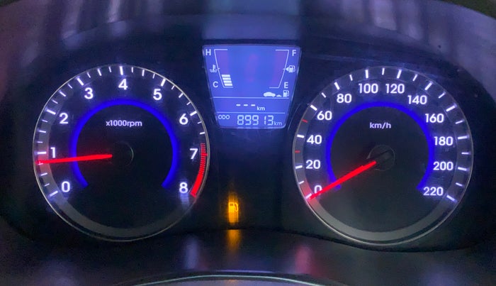 2014 Hyundai Verna FLUIDIC 1.6 SX VTVT, Petrol, Manual, 90,264 km, Odometer Image