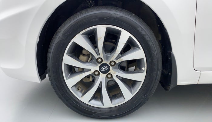 2014 Hyundai Verna FLUIDIC 1.6 SX VTVT, Petrol, Manual, 90,264 km, Left Front Wheel