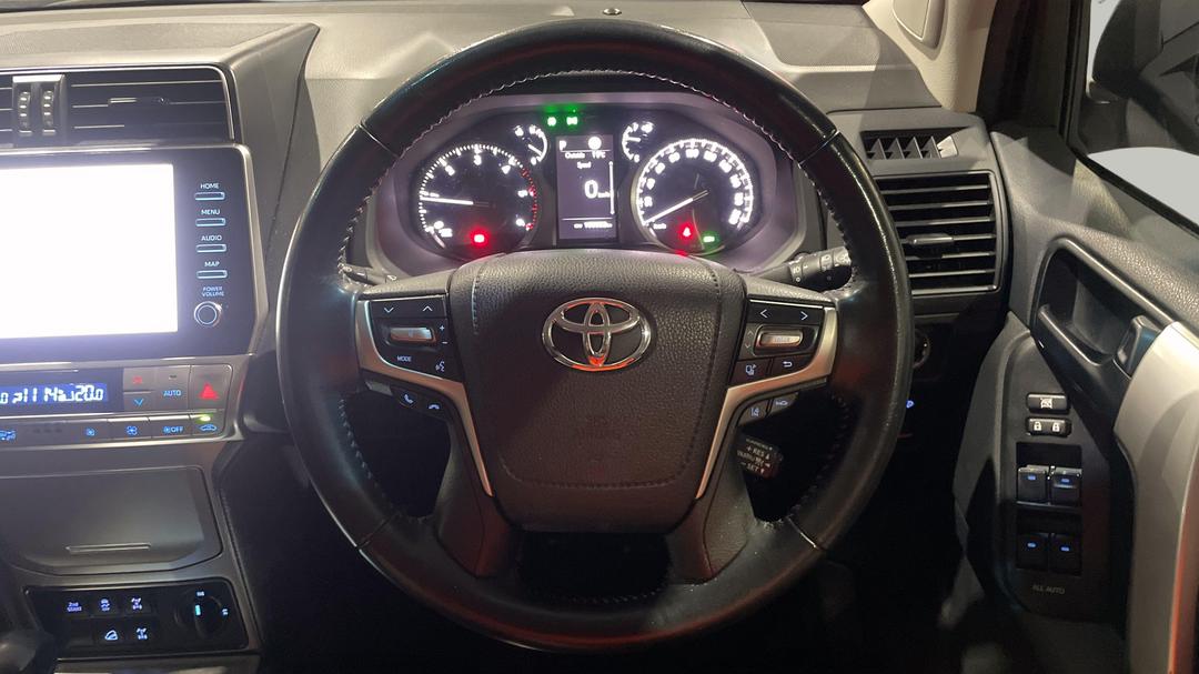 2021 Toyota Landcruiser Prado Gxl, Automatic, 108632 km, Steering Wheel Close-up