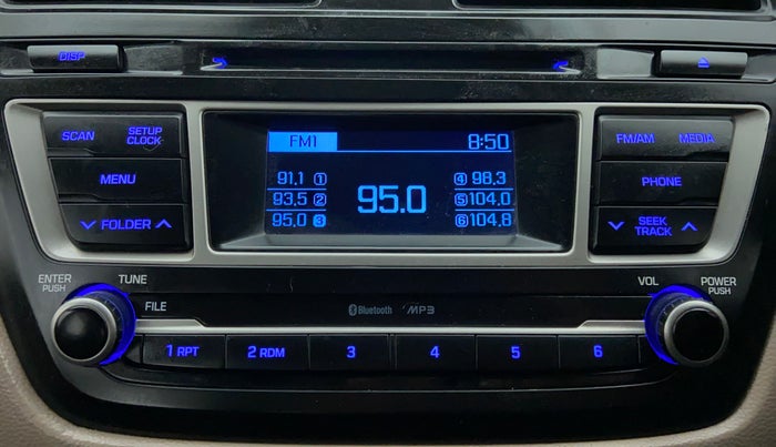 2015 Hyundai Elite i20 SPORTZ 1.2, Petrol, Manual, 47,479 km, Infotainment System