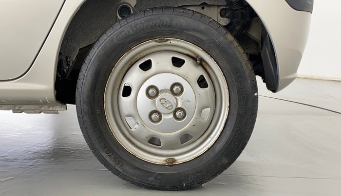 2011 Hyundai Santro Xing GL PLUS, Petrol, Manual, 59,423 km, Left Rear Wheel