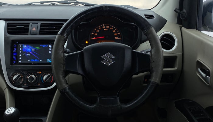 2015 Maruti Celerio VXI d, Petrol, Manual, 46,110 km, Steering Wheel Close Up