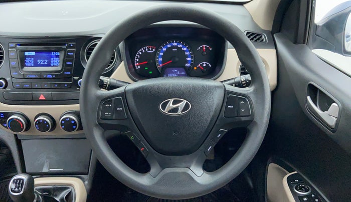 2014 Hyundai Xcent S 1.2, Petrol, Manual, 35,256 km, Steering Wheel Close-up