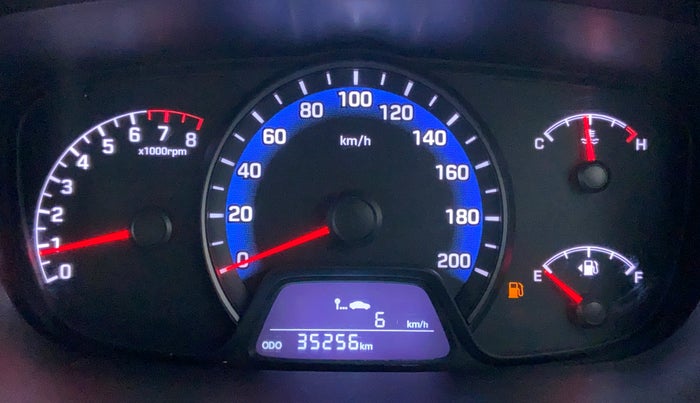 2014 Hyundai Xcent S 1.2, Petrol, Manual, 35,256 km, Odometer View
