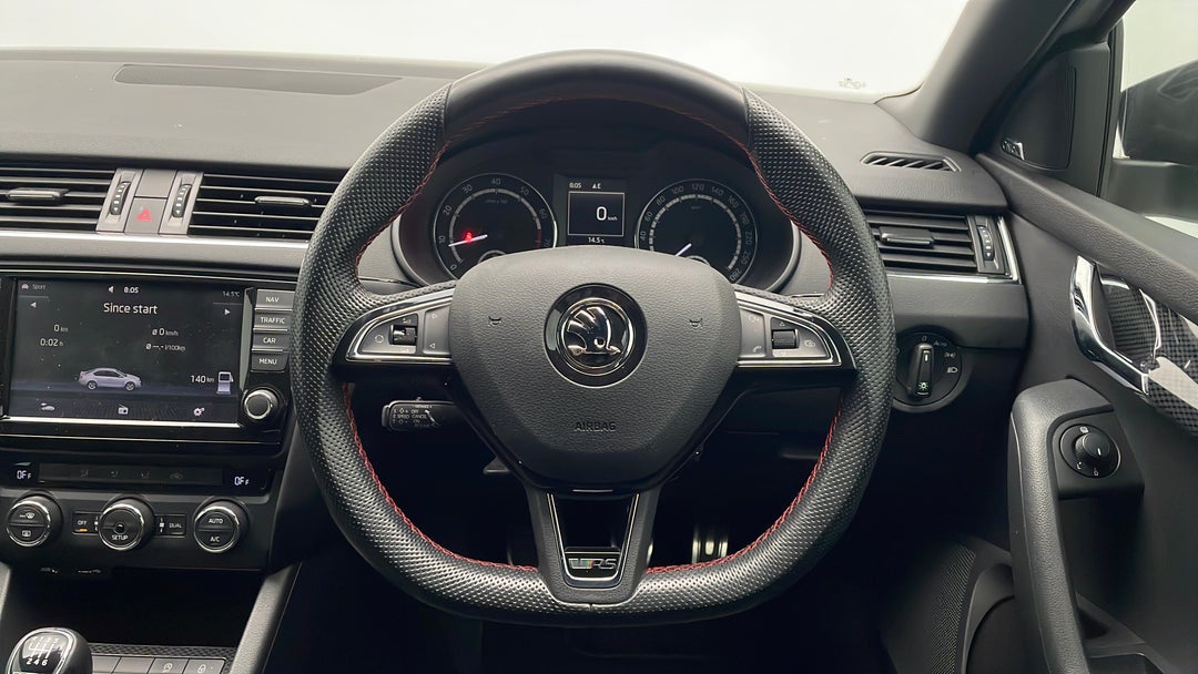 Steering Wheel Close-up