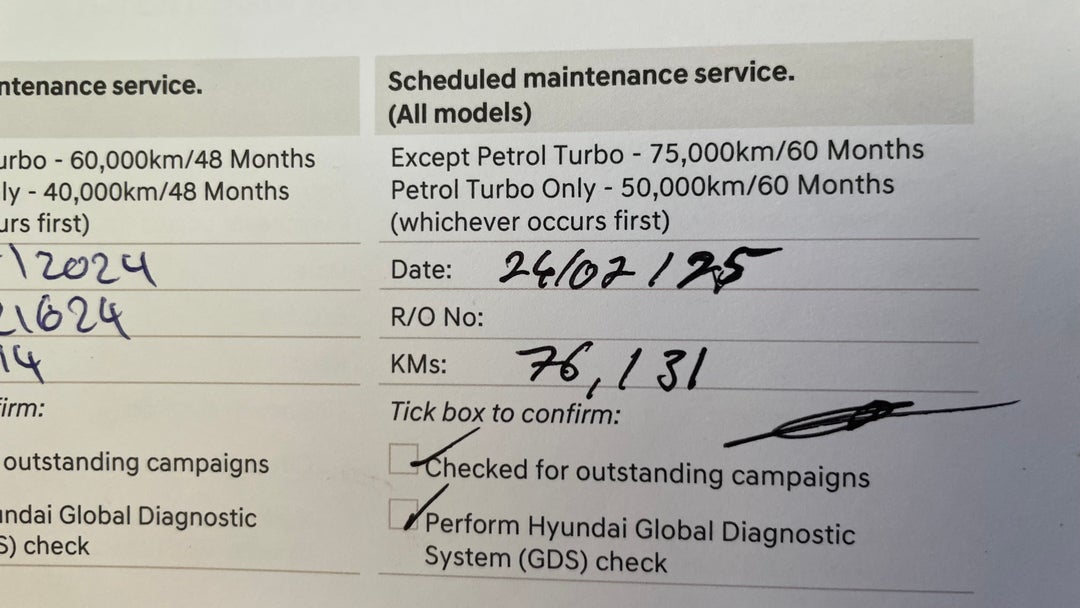 2021 Hyundai Palisade Highlander (7 Seat), Automatic, 76131 km, Service History