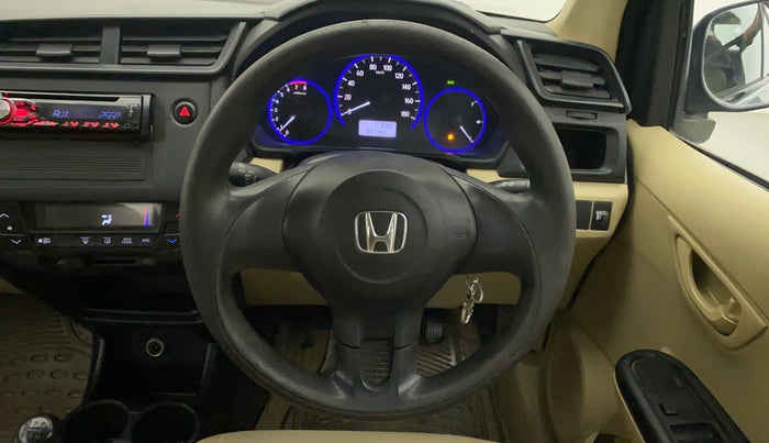 2016 Honda Amaze 1.2L I-VTEC E, Petrol, Manual, 37,143 km, Steering Wheel Close Up