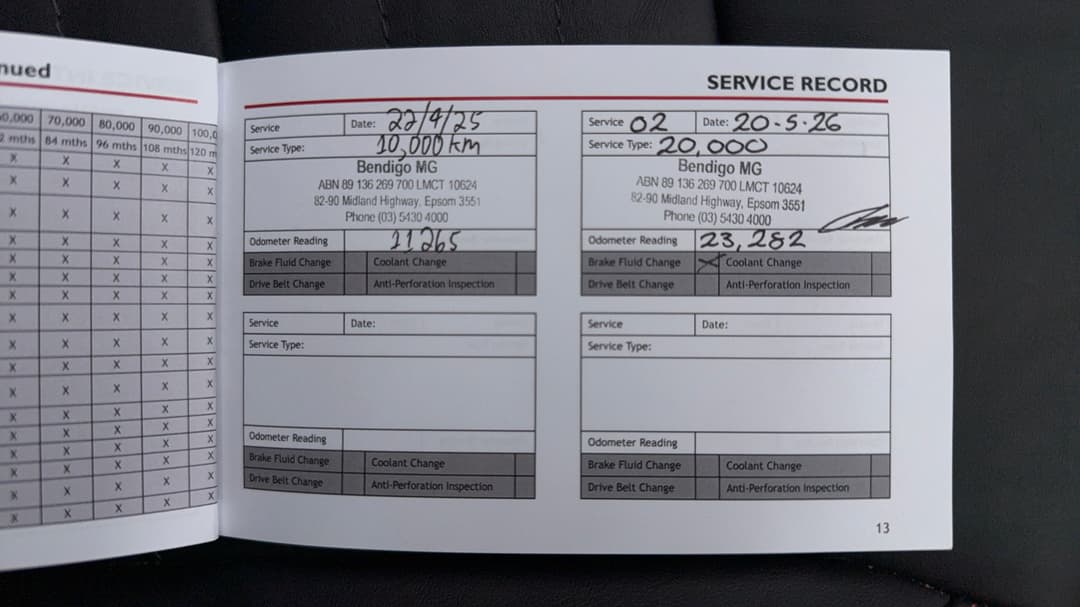 2023 MG HS Essence X, Automatic, 26389 km, Service History