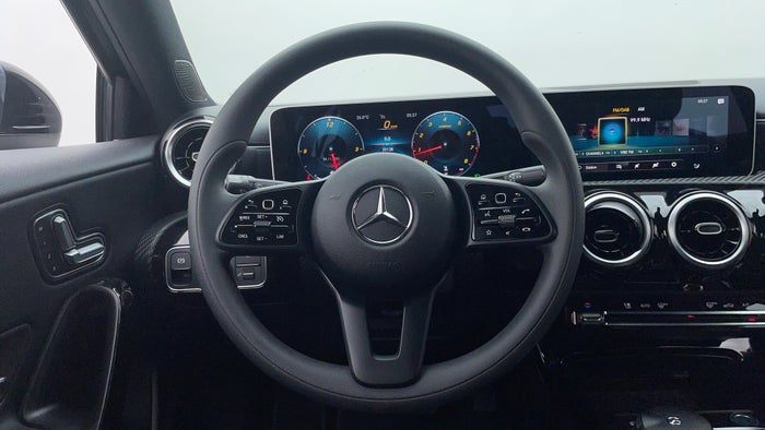Mercedes Benz A-Class-Steering Wheel Close-up