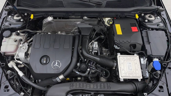 Mercedes Benz A-Class-Engine Bonet View