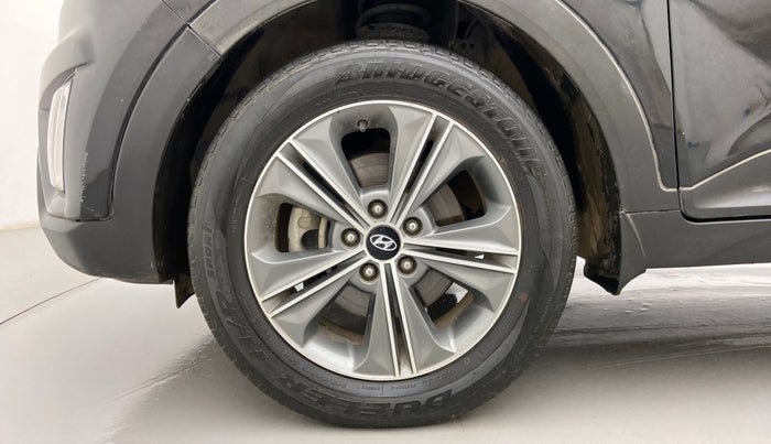 2017 Hyundai Creta SX (O) 1.6 DIESEL, Diesel, Manual, 1,22,474 km, Left Front Wheel