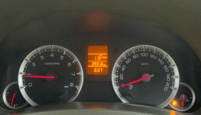 2015 Maruti Ertiga VXI, Petrol, Manual, 89,315 km, Odometer Image