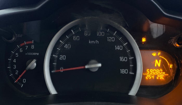 2017 Maruti Celerio ZXI AMT, Petrol, Automatic, 59,115 km, Odometer Image