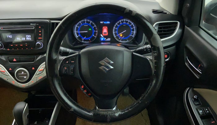 2018 Maruti Baleno ZETA CVT PETROL 1.2, Petrol, Automatic, 32,952 km, Steering Wheel Close Up