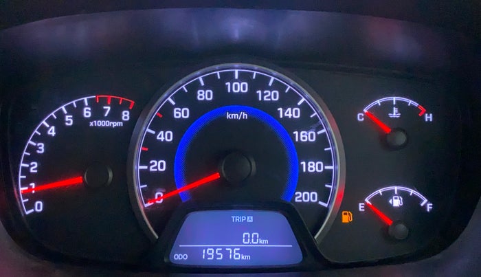 2015 Hyundai Grand i10 MAGNA 1.2 KAPPA VTVT, Petrol, Manual, 19,671 km, Odometer Image