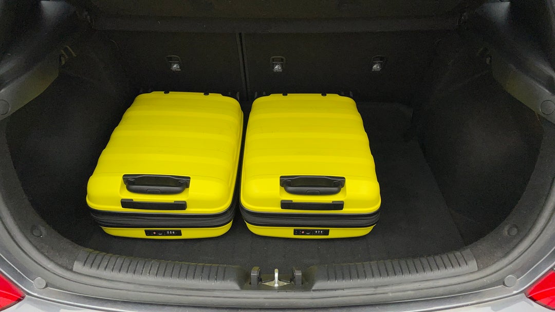 Boot Inside View with Luggage