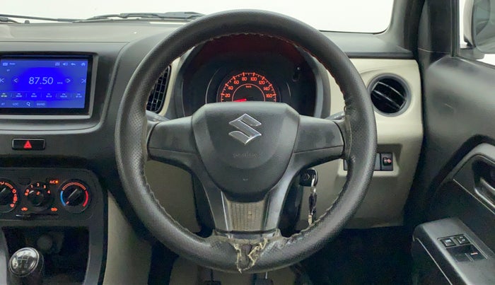 2019 Maruti New Wagon-R LXI CNG 1.0, CNG, Manual, 62,572 km, Steering Wheel Close Up