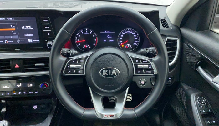 2020 KIA SELTOS GTK 1.4 GDI PETROL, Petrol, Manual, 26,963 km, Steering Wheel Close Up
