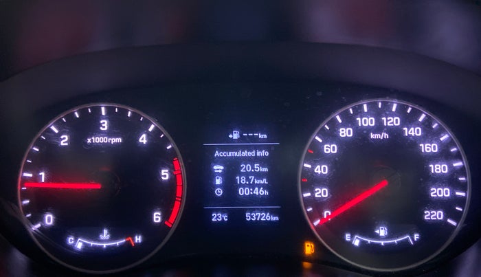 2019 Hyundai Elite i20 1.4 CRDI ASTA (O), Diesel, Manual, 53,775 km, Odometer Image